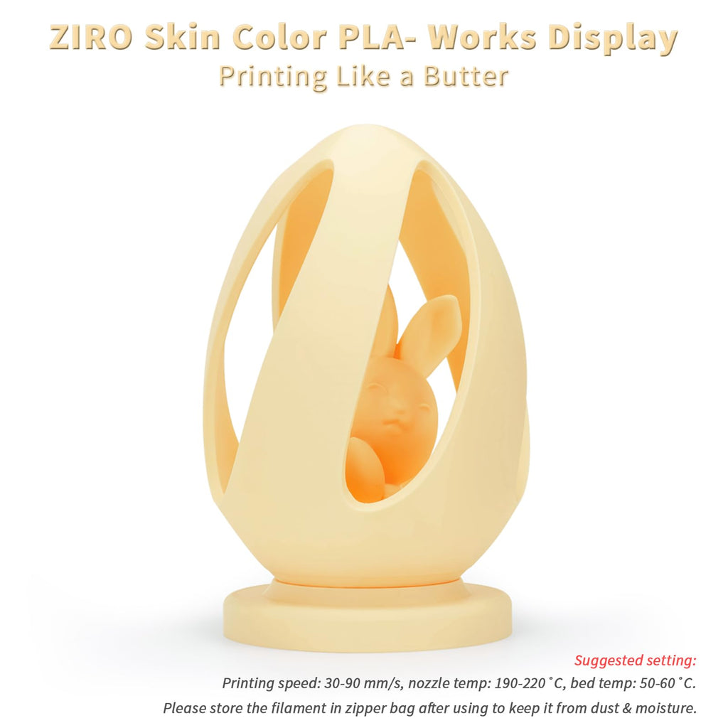 ZIRO 3D Printer Filament, PLA Filament 1.75mm, Black pla 1KG(2.2lbs), Dimensional Accuracy +/- 0.03mm, Fits Most FDM Printer AMS System,3D Printing Filament Spool Black (Plastic Reel)