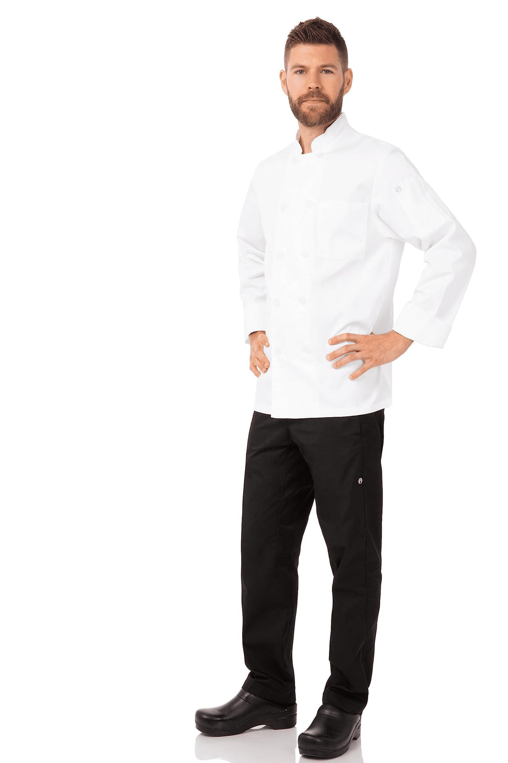 Chef Works Men's Le Mans Chef Coat
