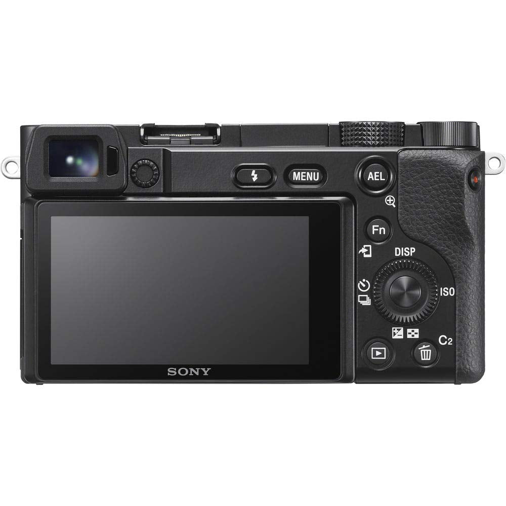 Sony ILCE6100KB Alpha 6100 Mirrorless 4K Video Camera with E PZ 16-50mm Lens - Black