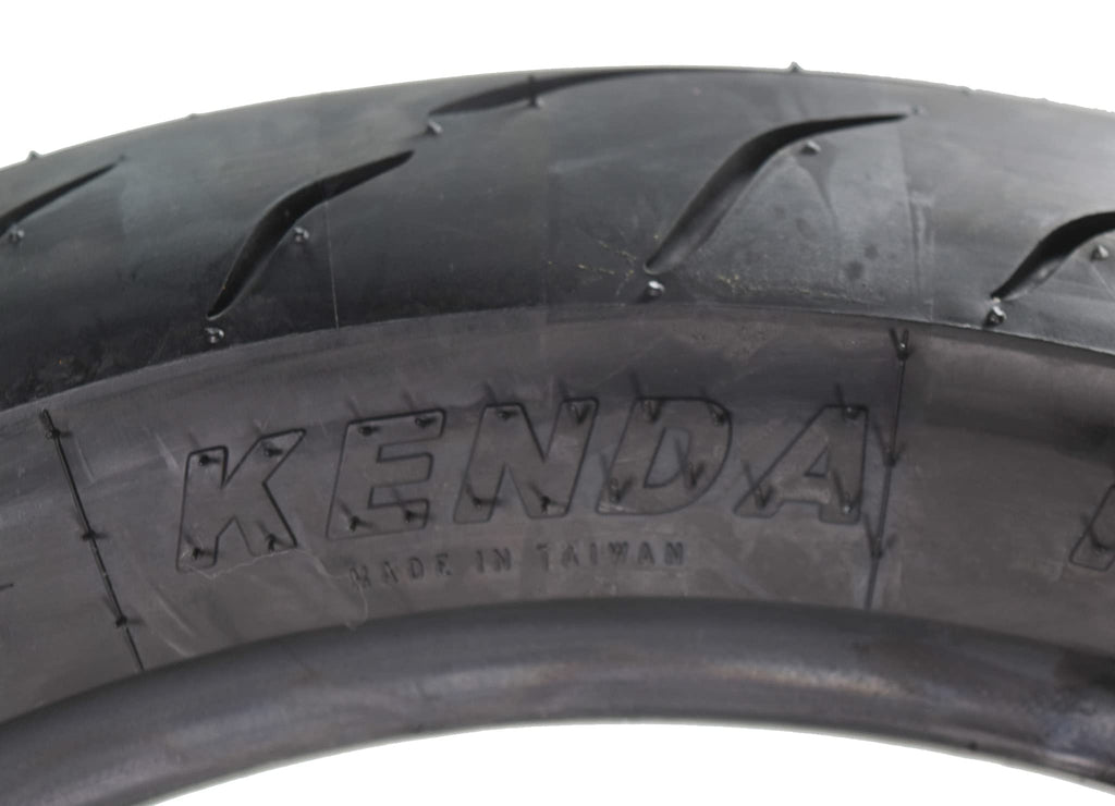 Kenda KM1 (KM001) 110/70R17 Front Tire for Sport Touring Motorcycle 54H - Radial Tire with High-Speed Stability & Excellent Wet Grip w/Keychain (110/70-17)