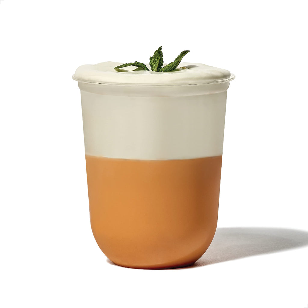 TOSSWARE NATURAL 12oz Arc - Plant Based 98mm Clear Cold Cups - Plastic Alternative for Parties, Bachelorettes, Weddings - Recyclable - Set of 100