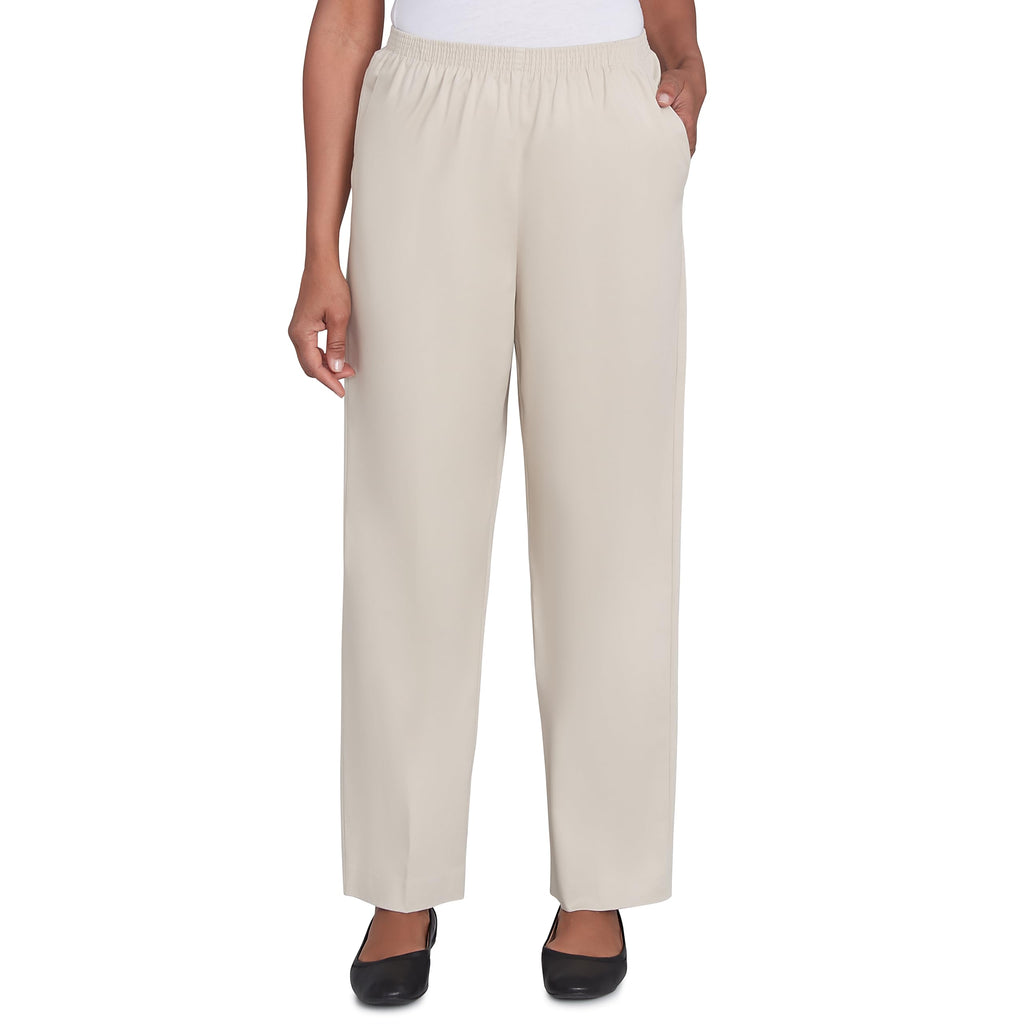 All Around Elastic Waist Cotton Medium Twill Pants
