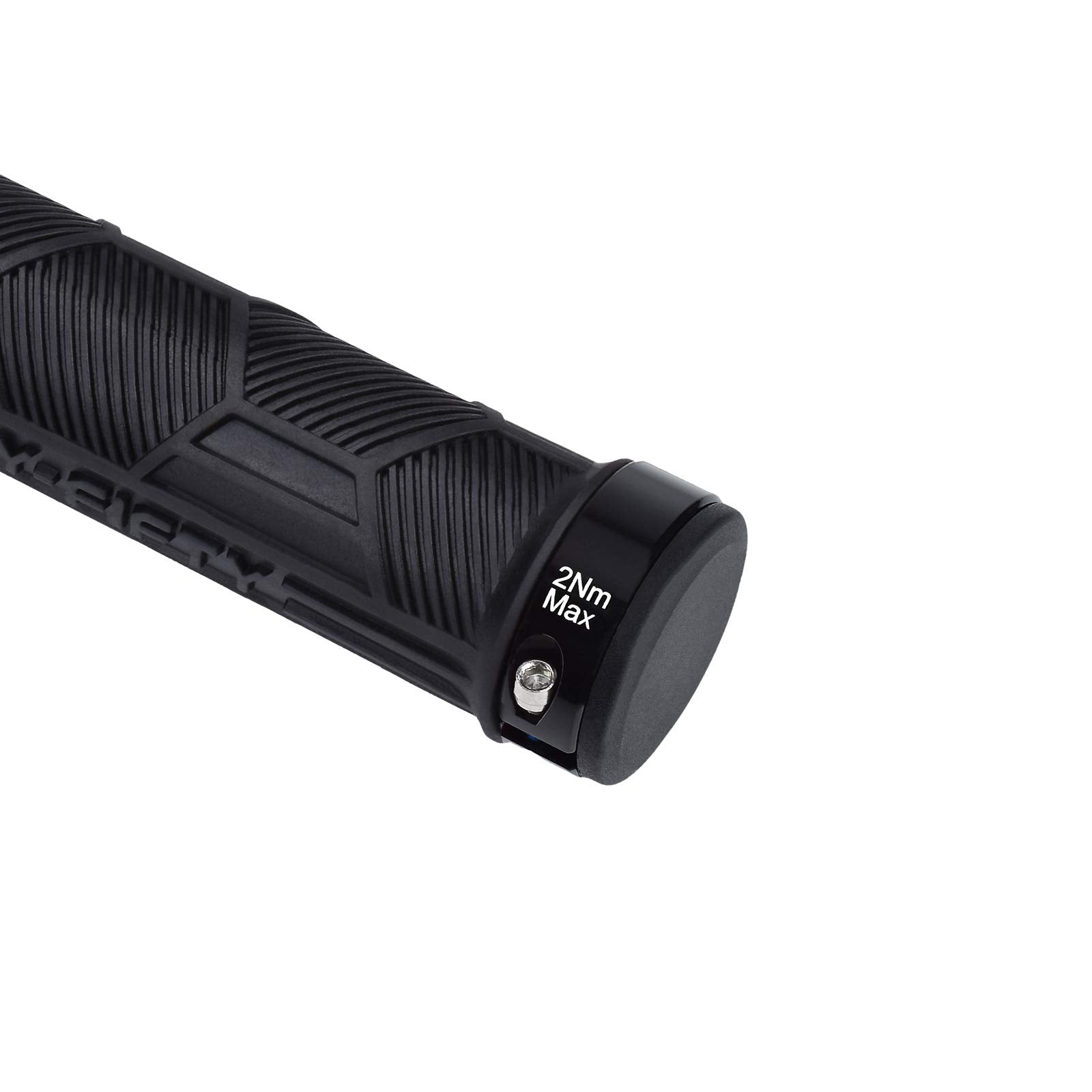 FIFTY-FIFTY Double Lock-On Mountain Bike Grips, Bicycle Handlebar Locking Grips, Non-Slip MTB Handle