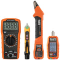 Klein Tools 69355 Digital Multimeter Premium Electrical Test Kit with Non-Contact Voltage Tester, Receptacle Tester, Test Leads