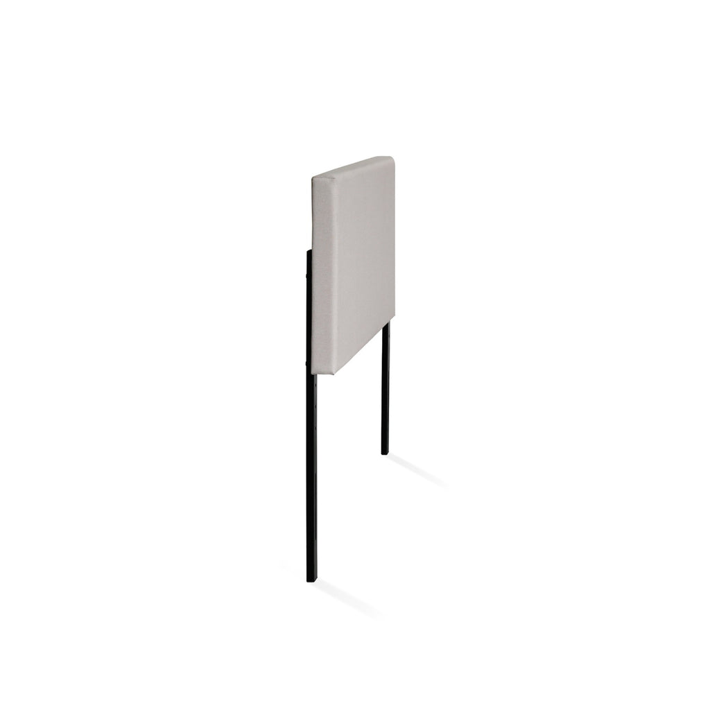 FURINNO Roanne Tufted Headboard, Twin, Black