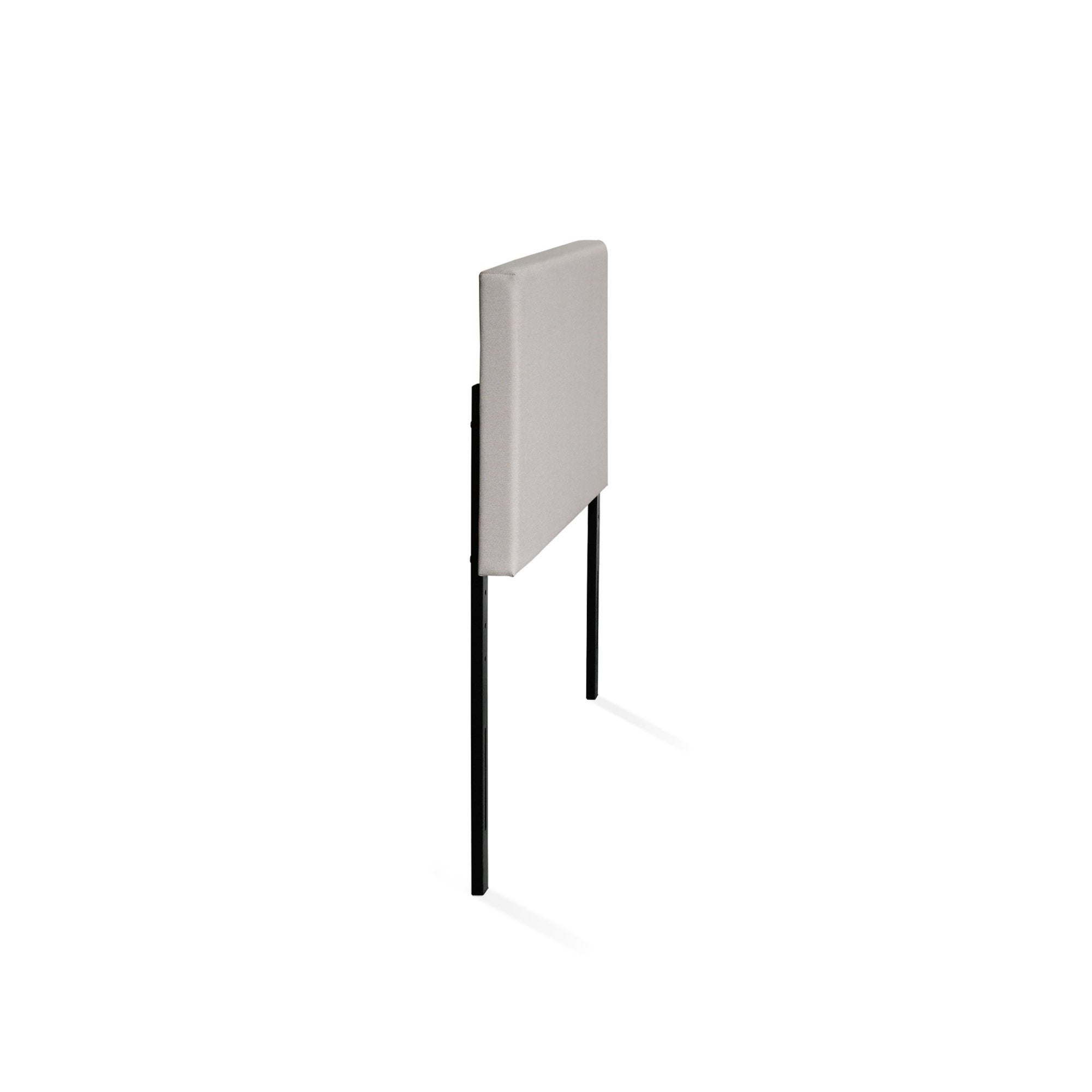 FURINNO Roanne Tufted Headboard, Twin, Black