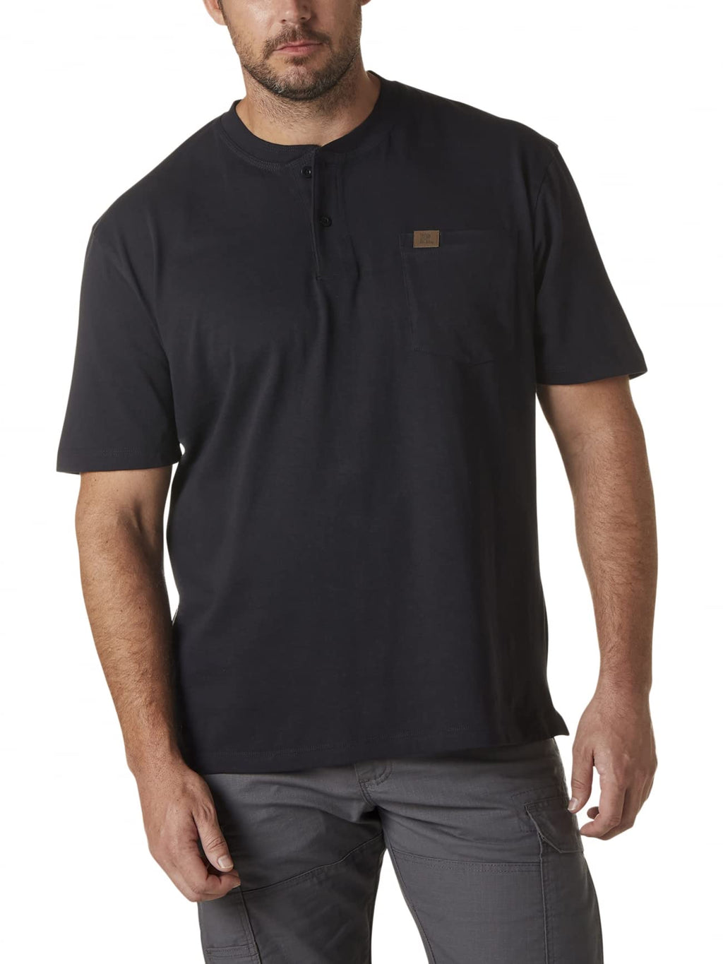 Wrangler Riggs Workwear Men's Short Sleeve Henley