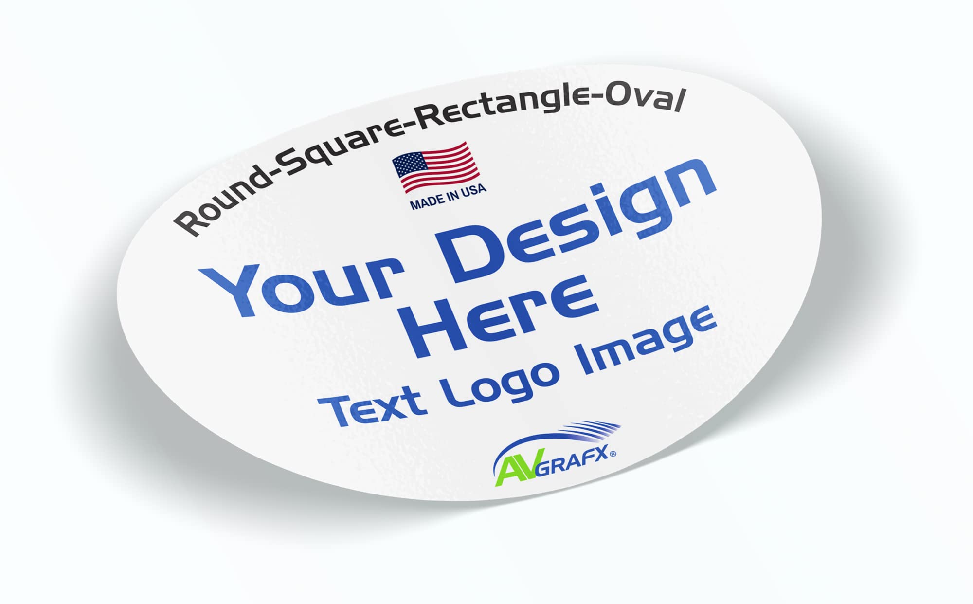 1.5 Inches Custom Sticker Personalized Labels Waterproof Dishwasher Safe Made USA, Custom Labels Business or Image Personalize Your Business Stickers