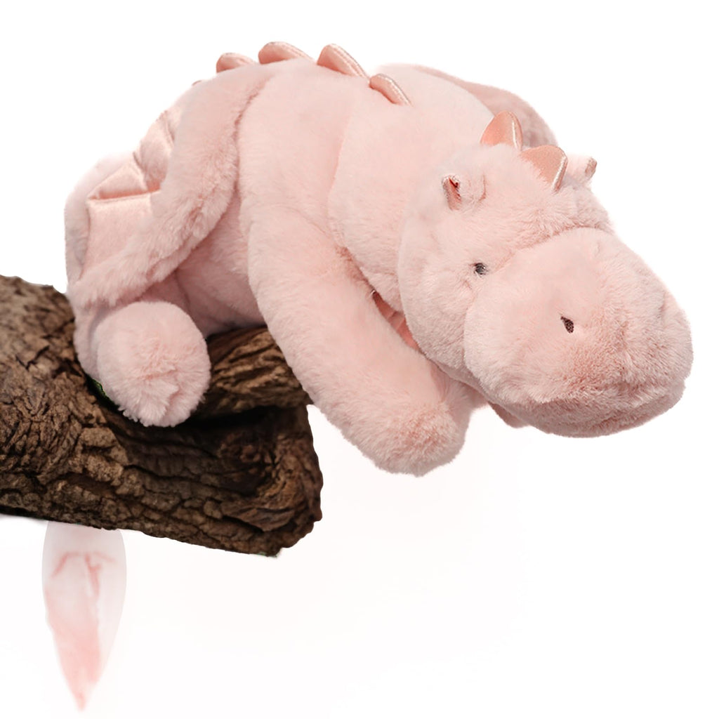 YOUBLEK 27.5 in 2Lb Weighted Stuffed Animals,Cute Plush Dragon,Weighted Stuff Dinosaur Toy for Kids Adult Gift or Decoration