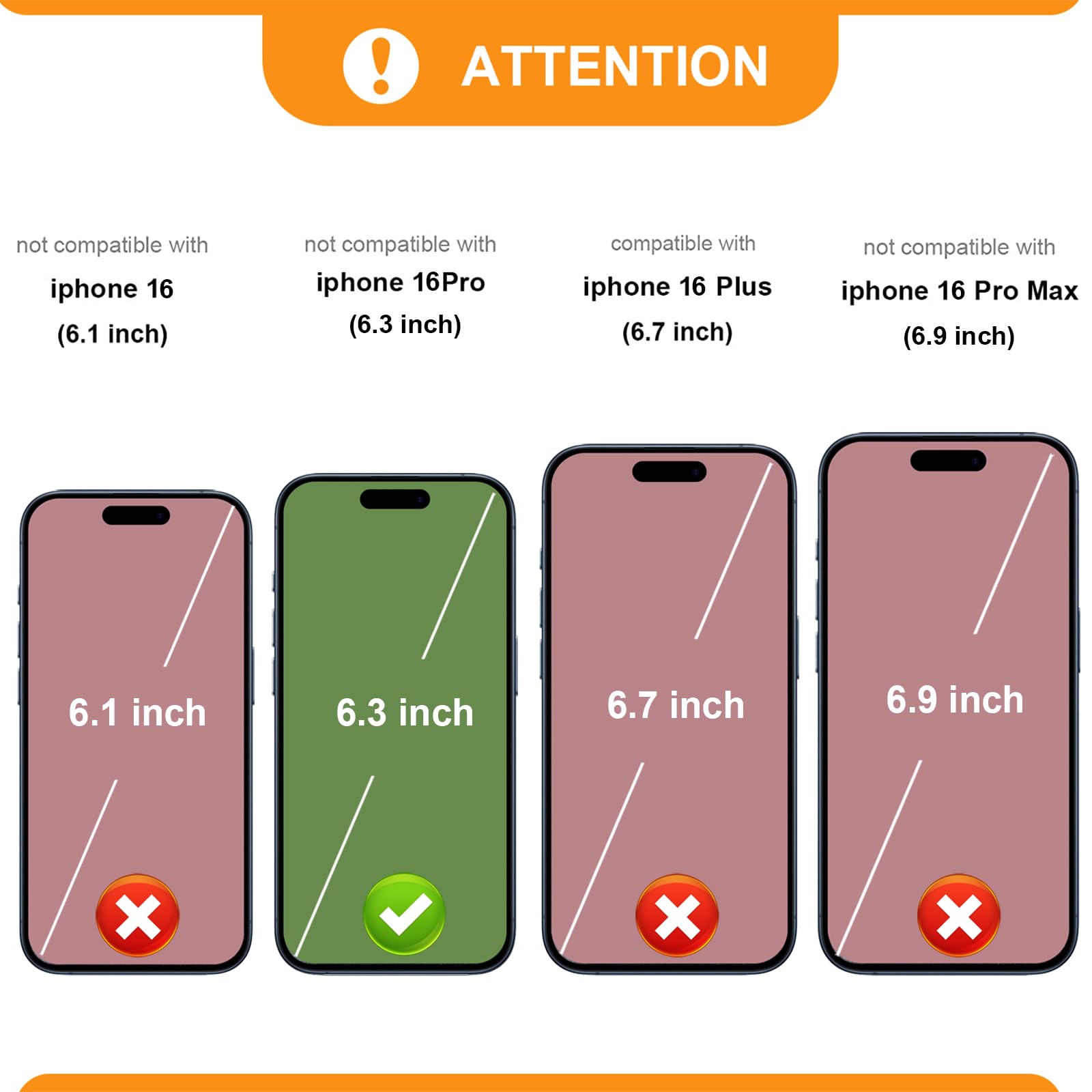 Bocasal Crossbody Wallet Case for iPhone 16 Pro, RFID Blocking PU Leather Zipper Handbag Purse Flip Cover, Kickstand Folio Case with Card Slots Holder Wrist Strap Lanyard 5G 6.3 Inch (Black)