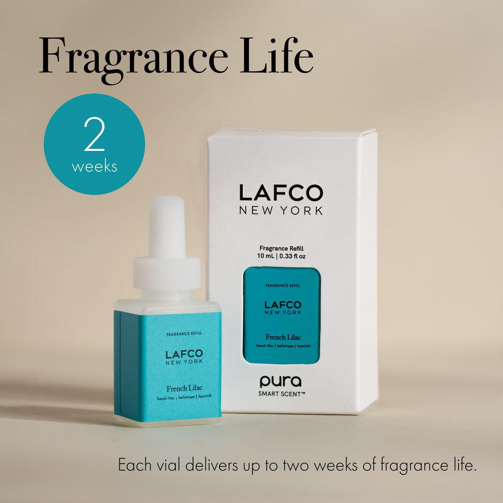 LAFCO New York Pura Smart Device Refill, Big Sky - Pack of 2 - Each Vial Delivers Up to 2 Weeks of Fragrance Life - Made in the USA