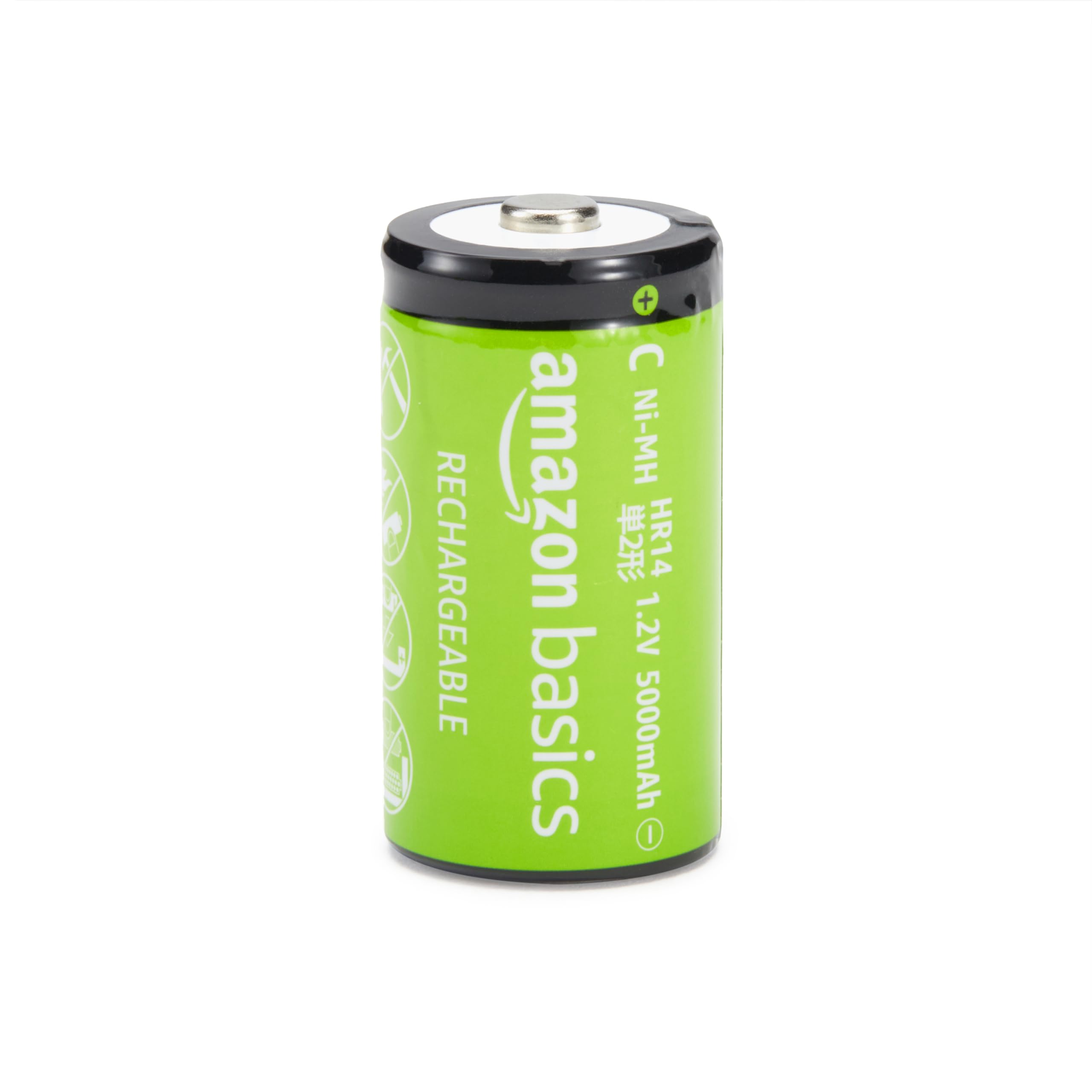 Amazon Basics 4-Pack Rechargeable 9 Volt Ni-MH Batteries, 200 mAh, Pre-Charged, Long Lasting Power, Recharge up to 1000x Times