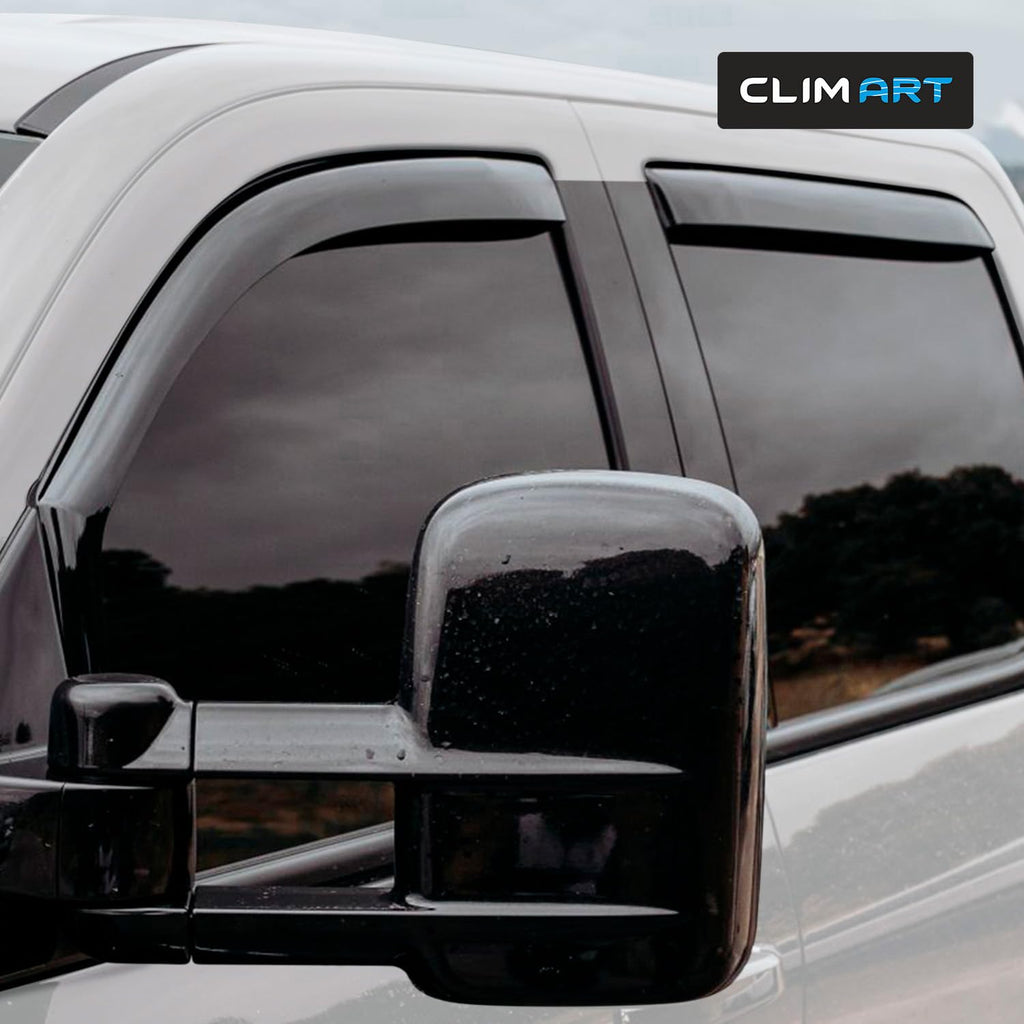 CLIM ART in-Channel Incredibly Durable Rain Guards for Honda Accord 2013-2017 Sedan, Original Window Deflectors, Vent Window Visors, Vent Deflector, 4 pcs. - 613274