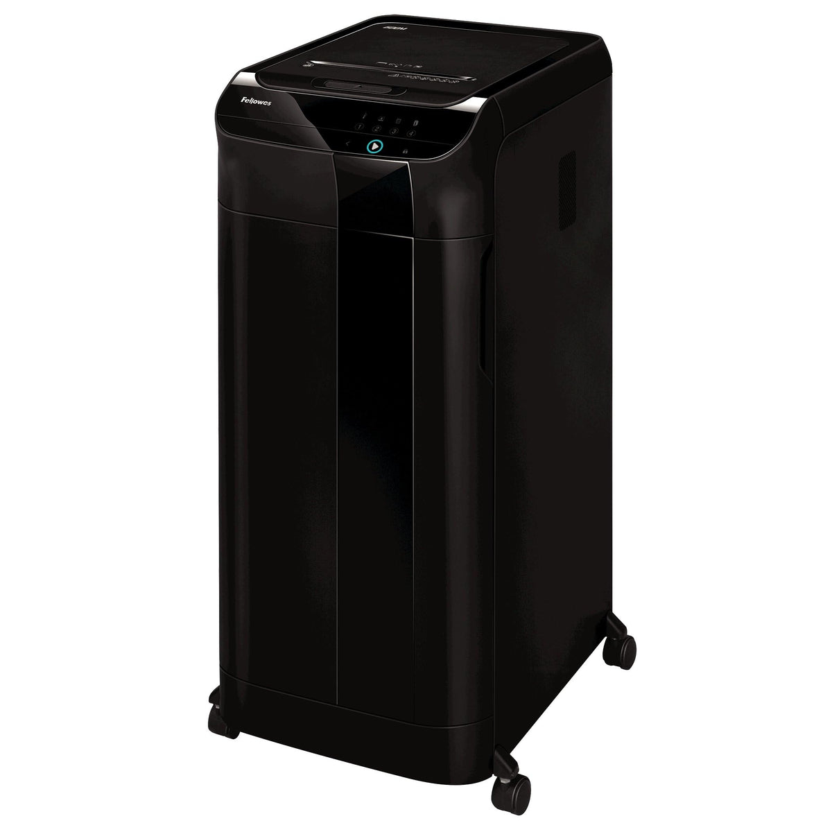 Fellowes AutoMax Micro-Cut 100M Commercial Office Auto Feed 2-in-1 Paper Shredder with 100-Sheet Capacity, Black