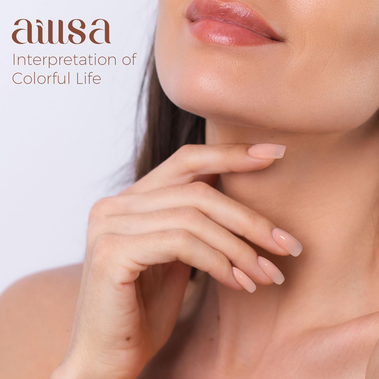 AILLSA Red Gel Nail Polish Ruby Red Gel Polish Bright Rose Color Polish Apple Candy Nails Long Lasting Soak Off U V Gels Nail Polish Nail Art Manicure Salon at Home 0.51 Fl Oz