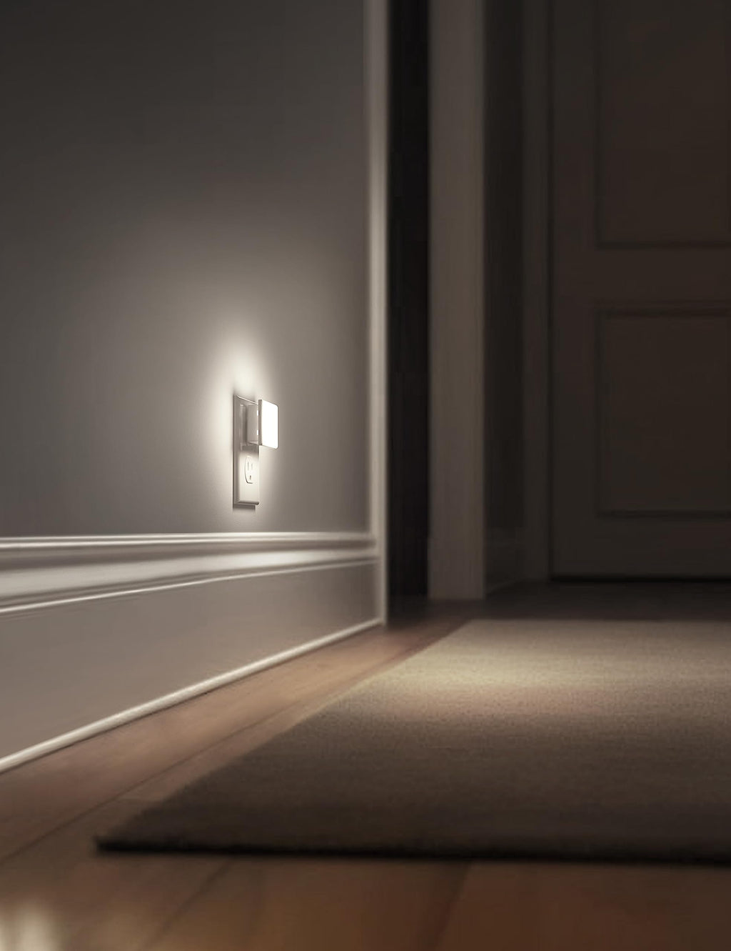 L LOHAS LED Night Light,Night Lights Plug into Wall, [6-Pack] Plug in Night Light, Dusk-to-Dawn Sensor, 3000K Soft White 0.3W Bright Nightlight Auto-On/Off for Adults Kids Bedroom Bathroom Hallway