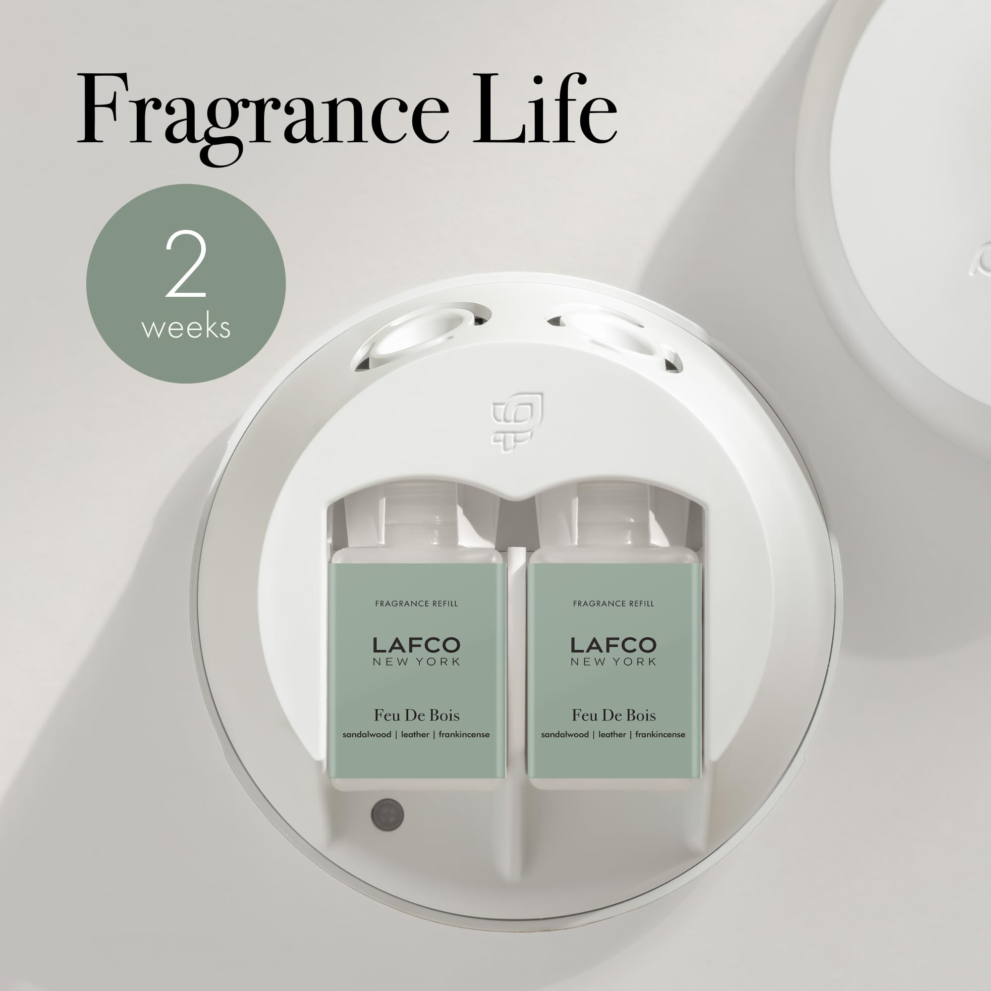 LAFCO New York Pura Smart Device Refill, Big Sky - Pack of 2 - Each Vial Delivers Up to 2 Weeks of Fragrance Life - Made in the USA