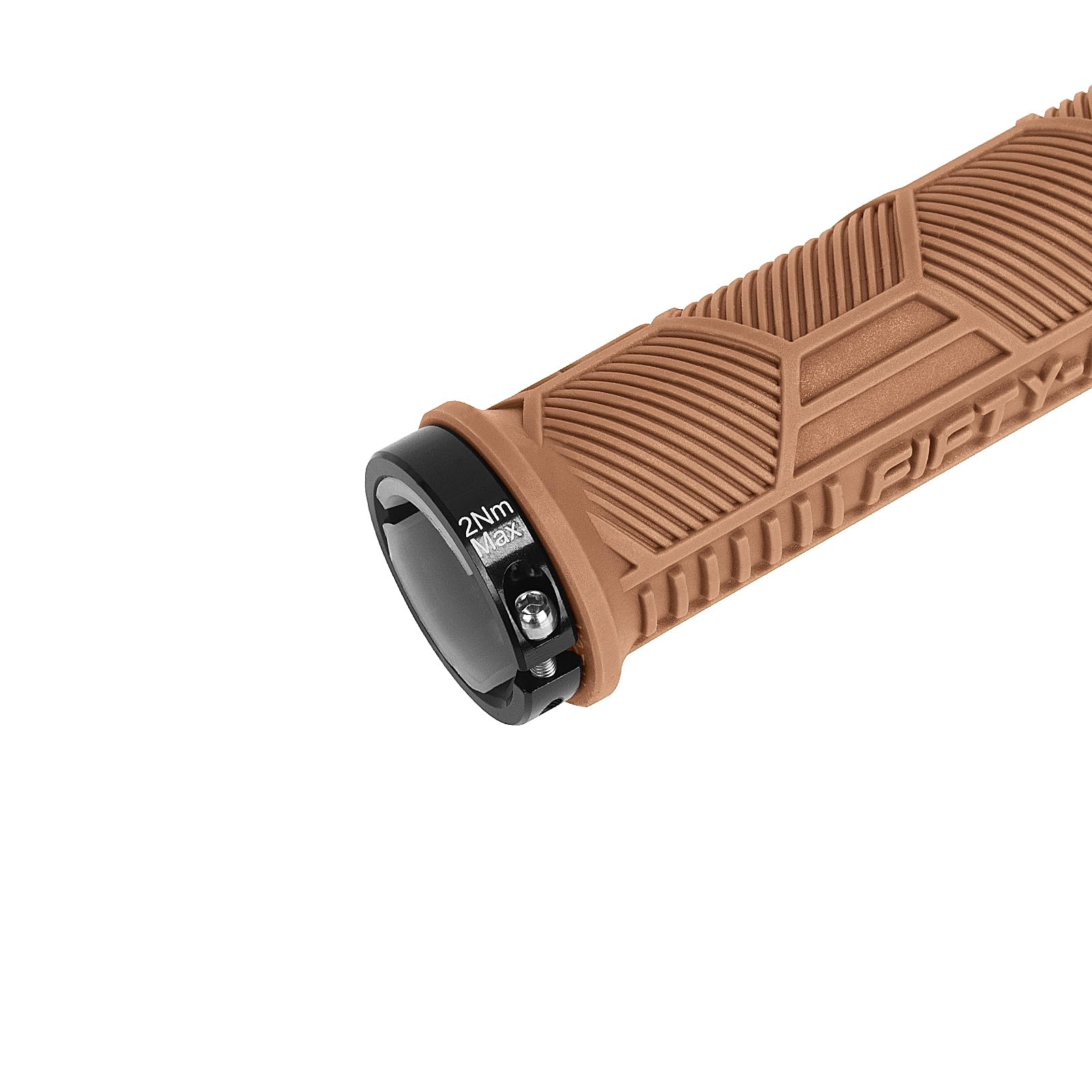 FIFTY-FIFTY Double Lock-On Mountain Bike Grips, Bicycle Handlebar Locking Grips, Non-Slip MTB Handle