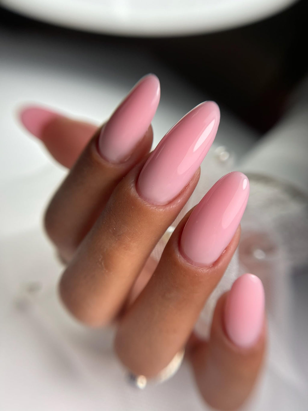 IN.HYPE UV/LED Professional Hard/Builder Gel for Nail Extension/Strengthening/Overlays File Off (Baby Pink #3)