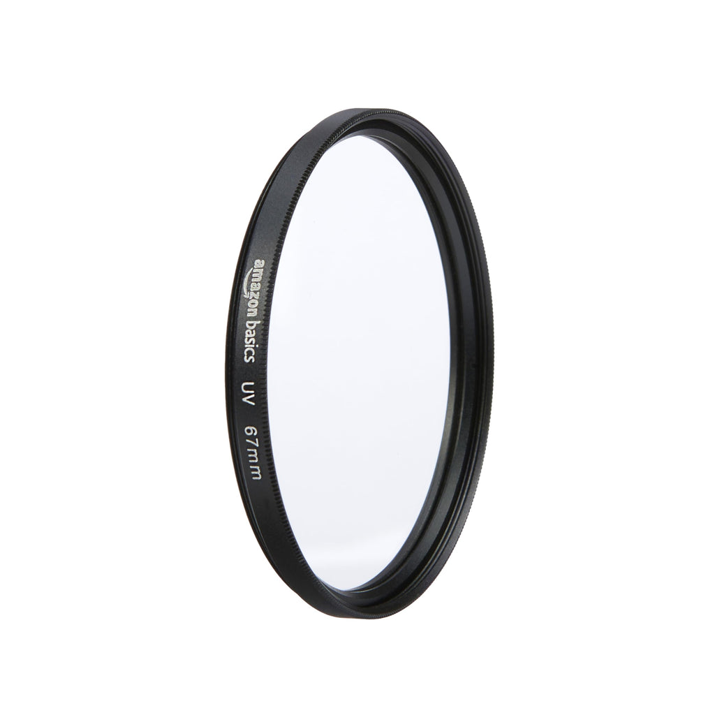Amazon Basics UV Protection Camera Lens Filter, Scratch Resistant, Photography Filter, Lens Protection, 58mm