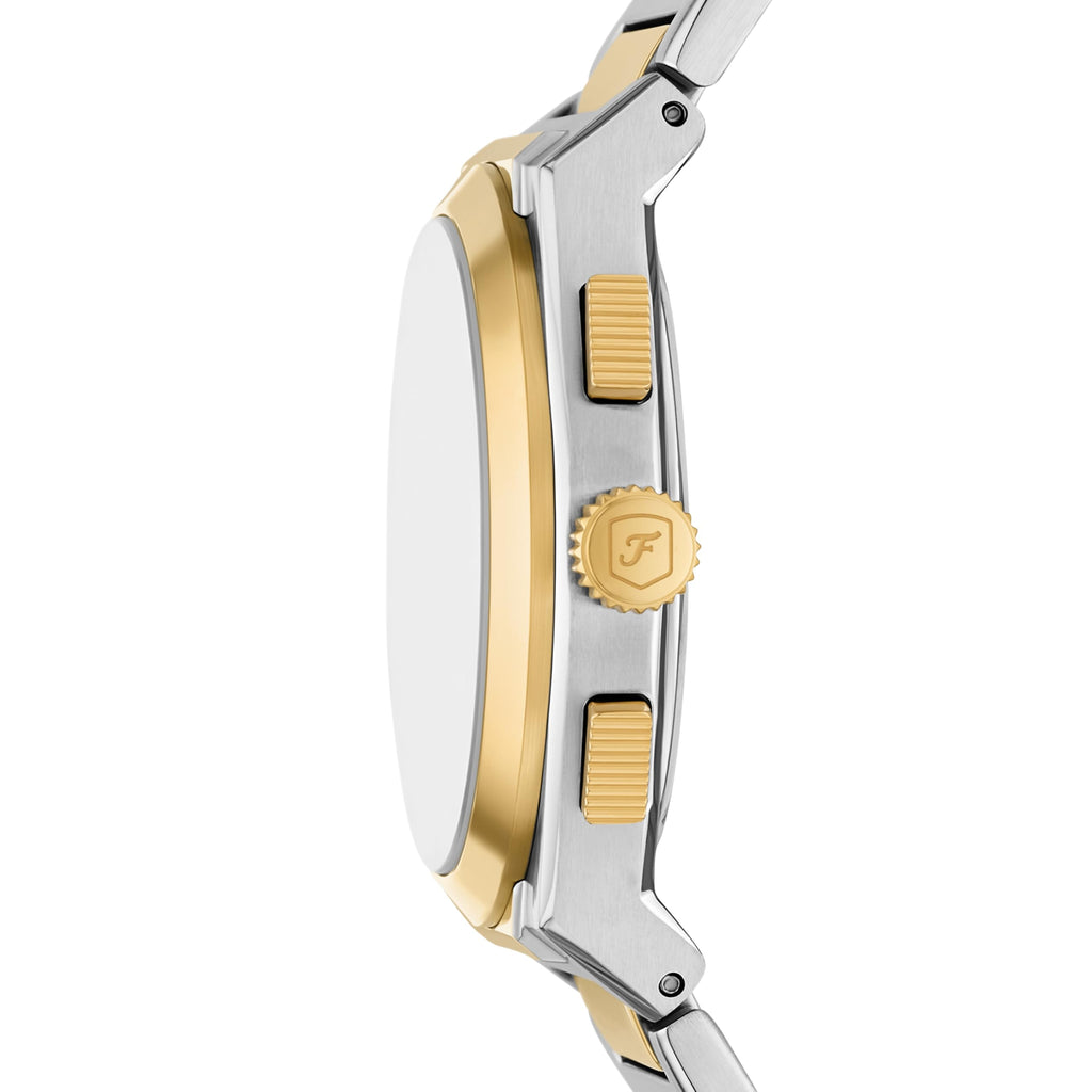 Fossil Men's Everett Quartz Stainless Steel Watch, Three-Hand Watch for Men