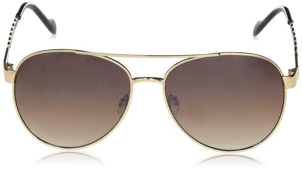 Jessica Simpson Women's Classic, Elegant, and Metal Aviator Pilot Sunglasses UV400 Protection
