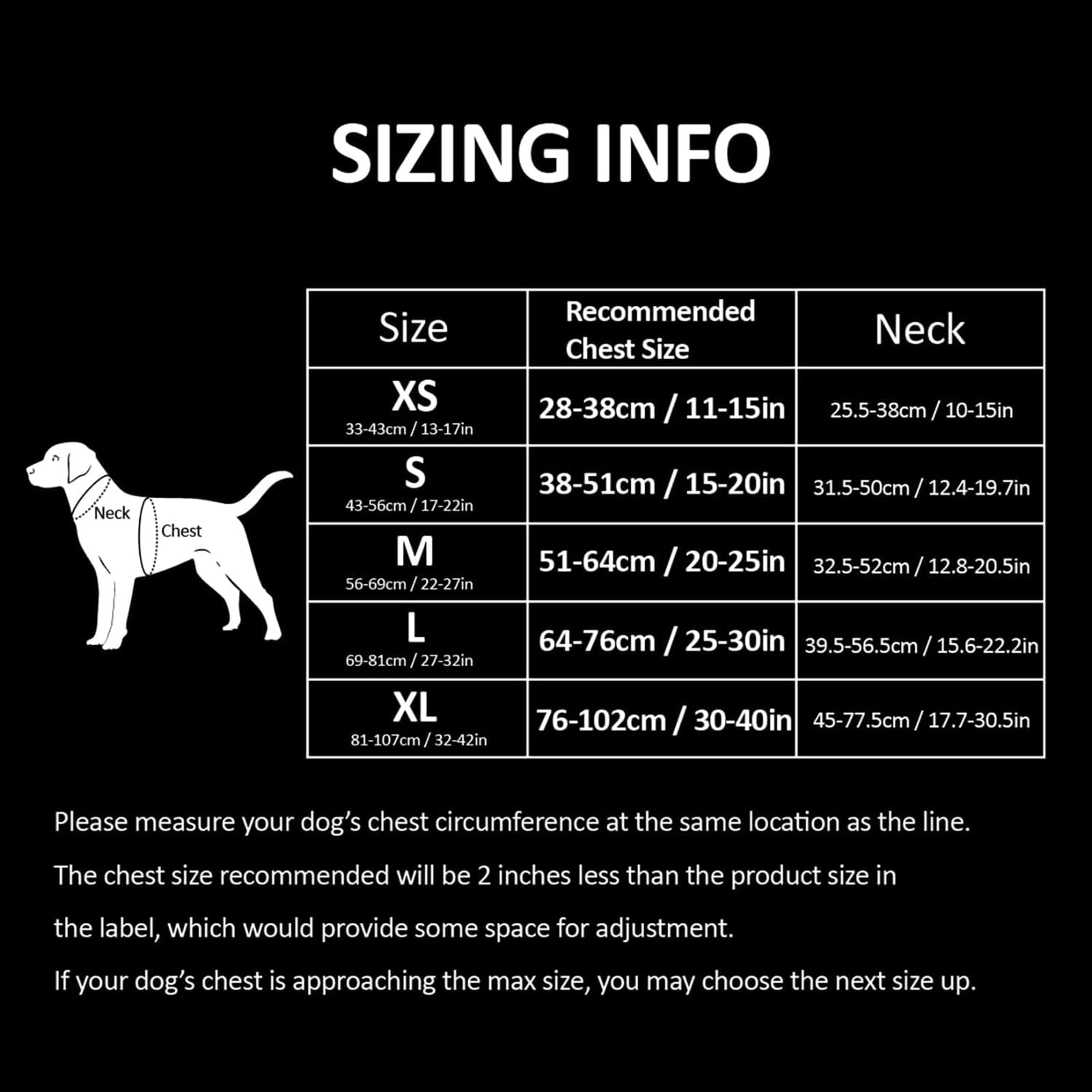 TRUE LOVE Adjustable No-Pull Dog Harness Reflective Pup Vest Harnesses Comfortable Control Brilliant Colors TLH5651(Black,XS)