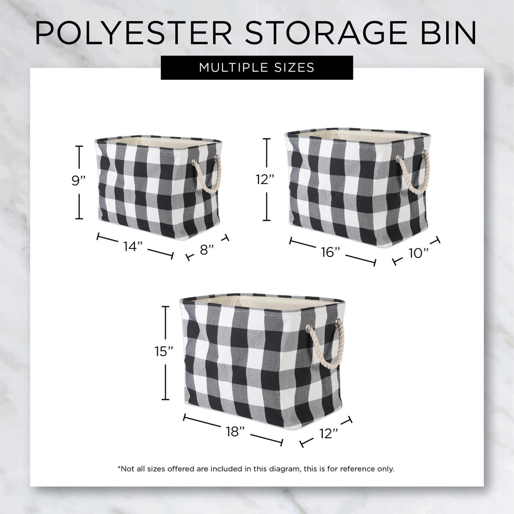 Bone Dry Pet Storage Collection Striped Paw Patch Bin, Aqua, Small Rectangle