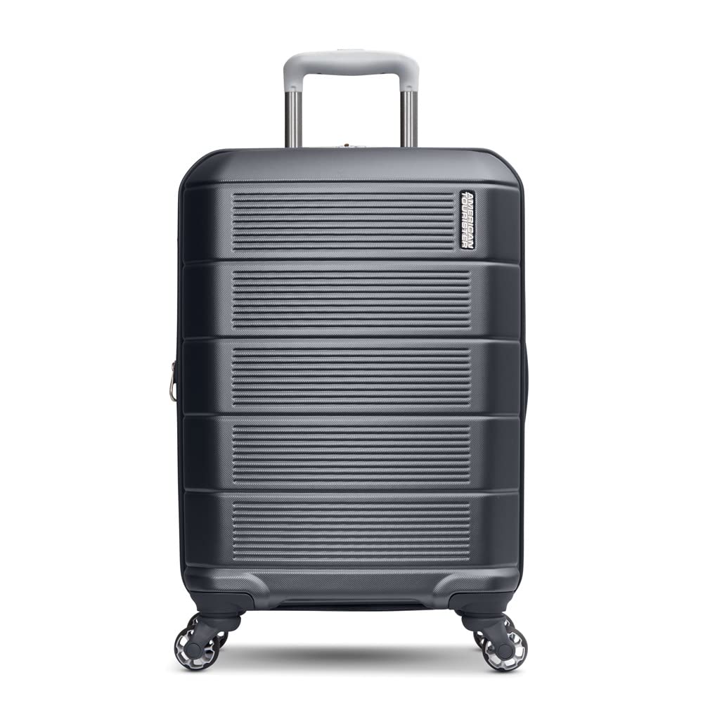 American Tourister Stratum 2.0 Expandable Hardside Luggage with Spinner Wheels, 2-Piece Set 20/28, Blue