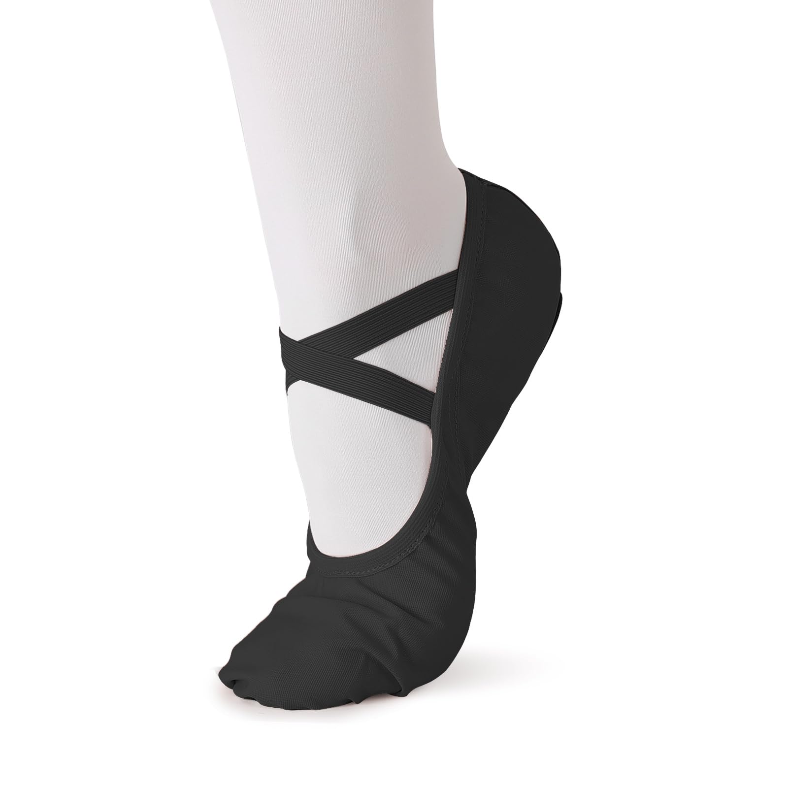 TXJ Sports Ballet Shoes for Women Girls, Women's Ballet Slipper Canvas Dance Shoes Split Sole Yoga Dance Flats