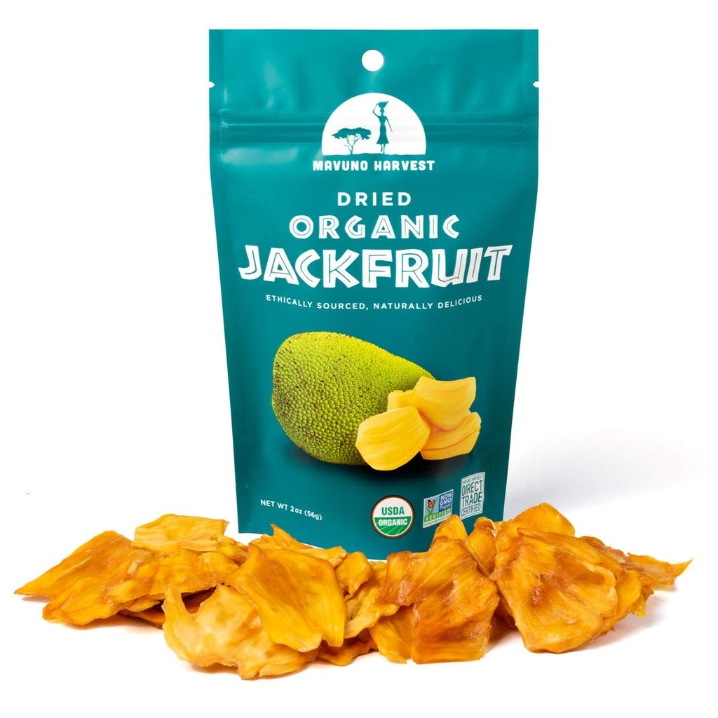 Mavuno Harvest Organic Dried Fruit Variety Pack | Dried Mango, Papaya, Pineapple, Banana, Jackfruit, & Tropical Mix | Healthy, Vegan, No Sugar Added, Non GMO Snacks for Kids & Adults | 2 Ounce, 6 Pack