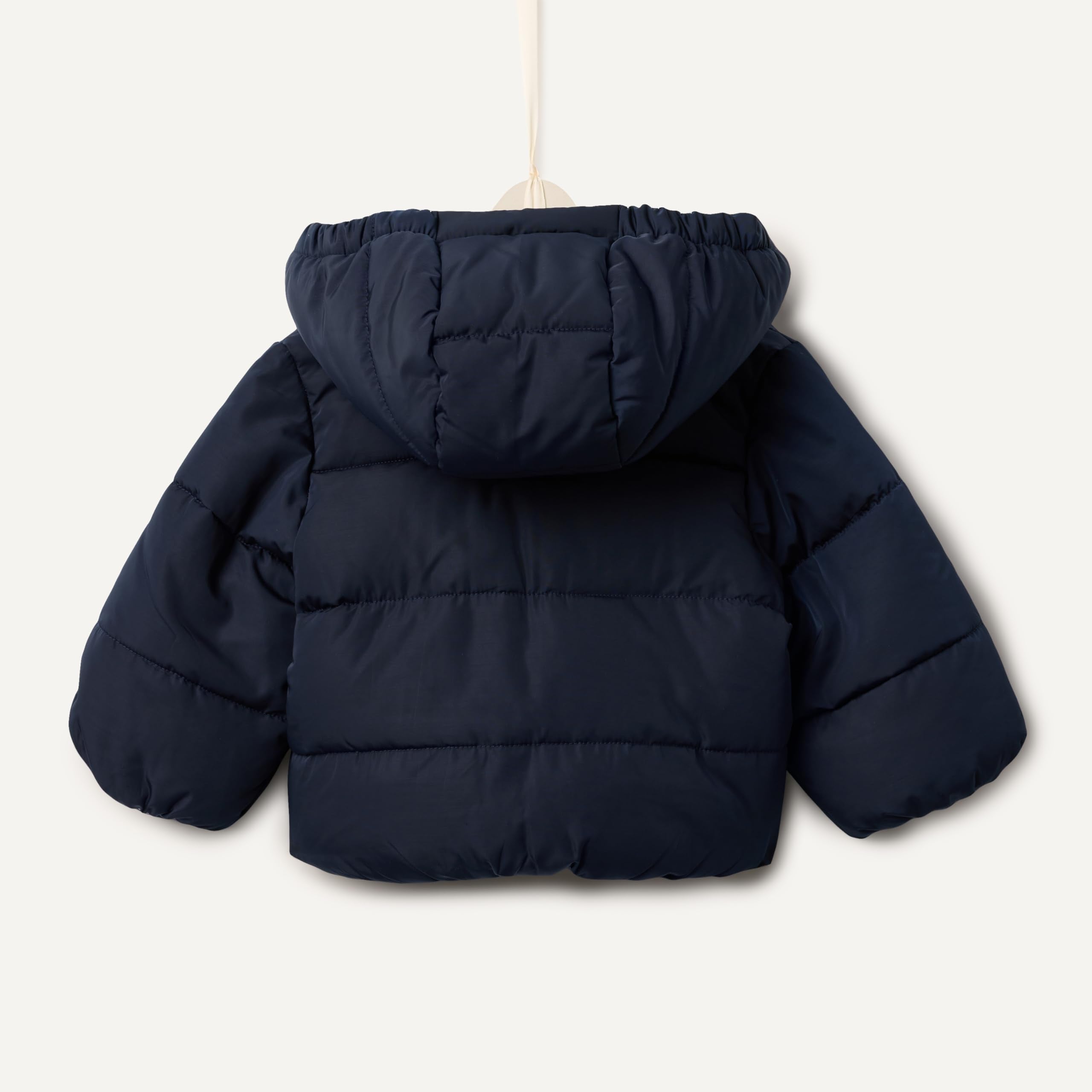 Amazon Essentials x Sofia Grainge Babies, Toddlers, and Boys' Water-Resistant Hooded Puffer Jacket