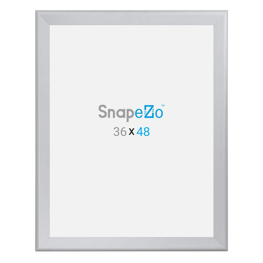 SnapeZo Movie Poster Frame 27x40 Inches, Black 1.7 Inch Aluminum Profile, Front-Loading Snap Frame, Wall Mounting, Wide Series for One Sheet Movie Posters