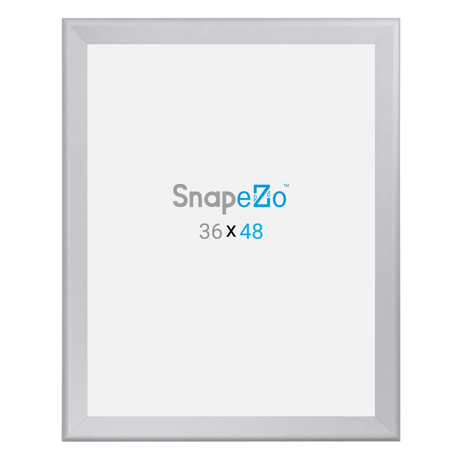 SnapeZo Movie Poster Frame 27x40 Inches, Black 1.7 Inch Aluminum Profile, Front-Loading Snap Frame, Wall Mounting, Wide Series for One Sheet Movie Posters