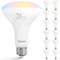 Sunco 12 Pack BR30 Light Bulbs LED, Recessed Can Light Bulbs, Indoor Flood Bulb, 850 LM, 11W (65W Equivalent), 3000K Warm White, Dimmable, E26 Base, for Home, Kitchen, Bedroom UL
