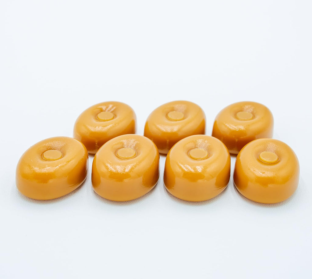 ORIGINAL Caramel Hard Candy 1 lb – Bulk Bag, Classic Cream and Caramel Flavors, Individually Wrapped (82 Pieces)