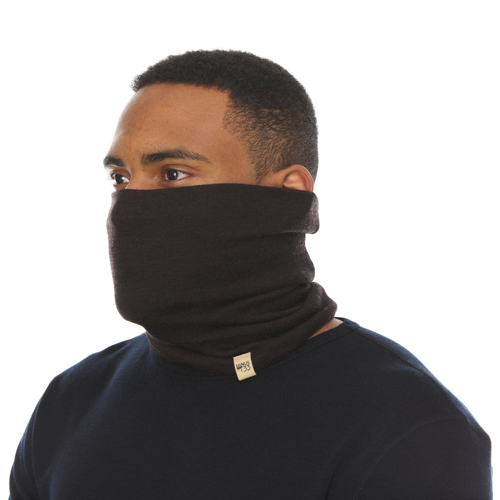 100% Merino Wool - Midweight Neck Gaiter - Skiing Neck Warmer - Winter Face Mask - Multipurpose Headwear