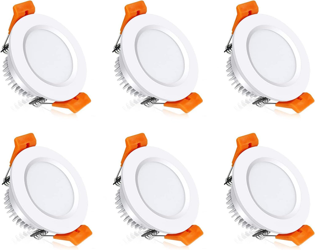 inShareplus 2 Inch LED Recessed Lighting, Downlight Dimmable 3W (35W Equivalent), 5000K Daylight White, CRI80, Recessed Light Fixtures with LED Driver (1 Pack)