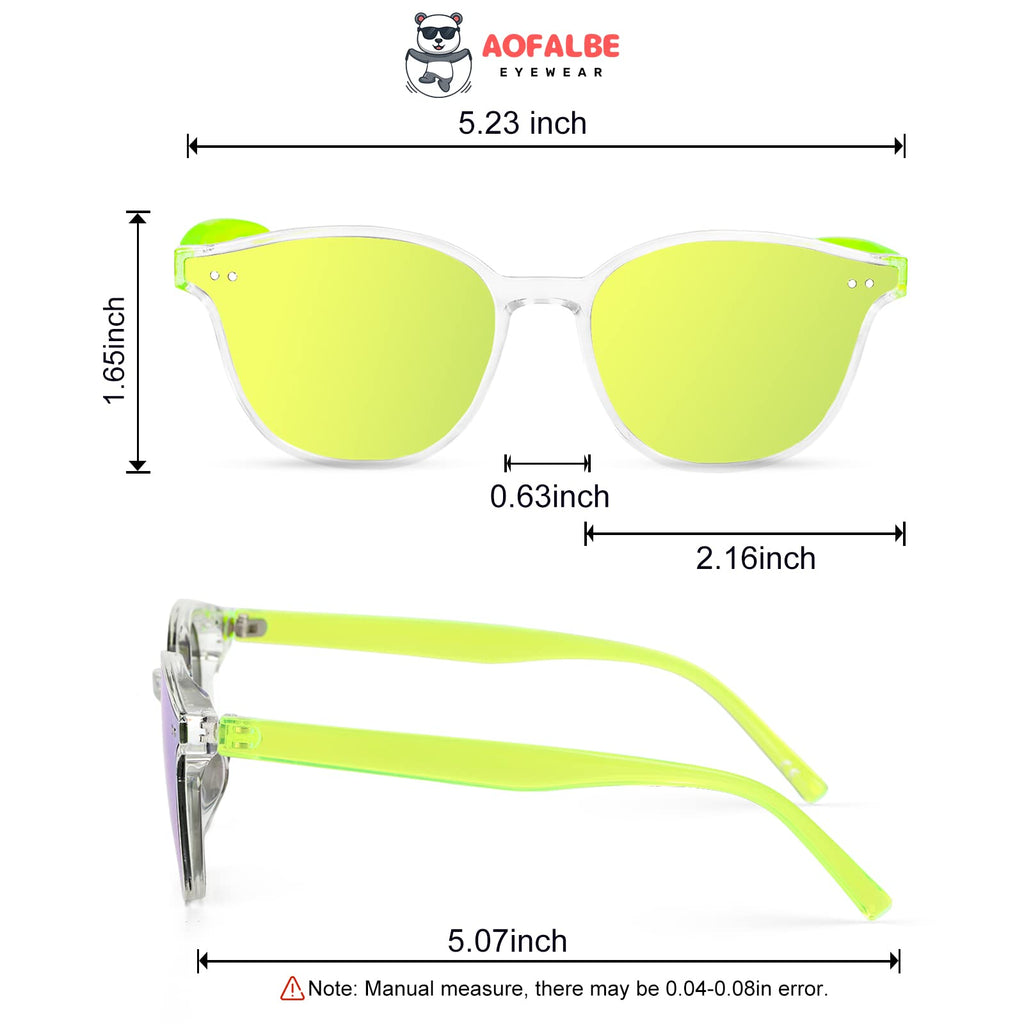 Kids Sunglasses, Sunglasses for Kids Children, Mirrored Sunglasses for Girls Boys Toddler UV400 Age 3-10