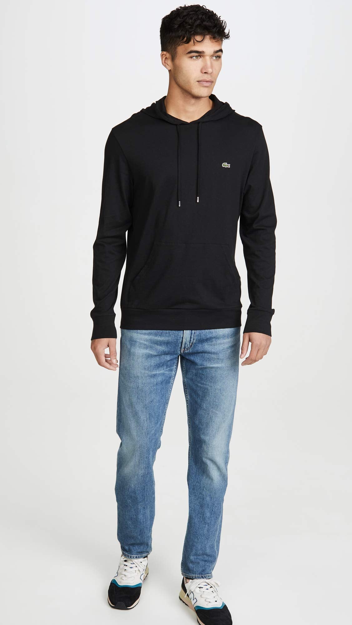 Lacoste Men's Long Sleeved Hooded T-Shirt