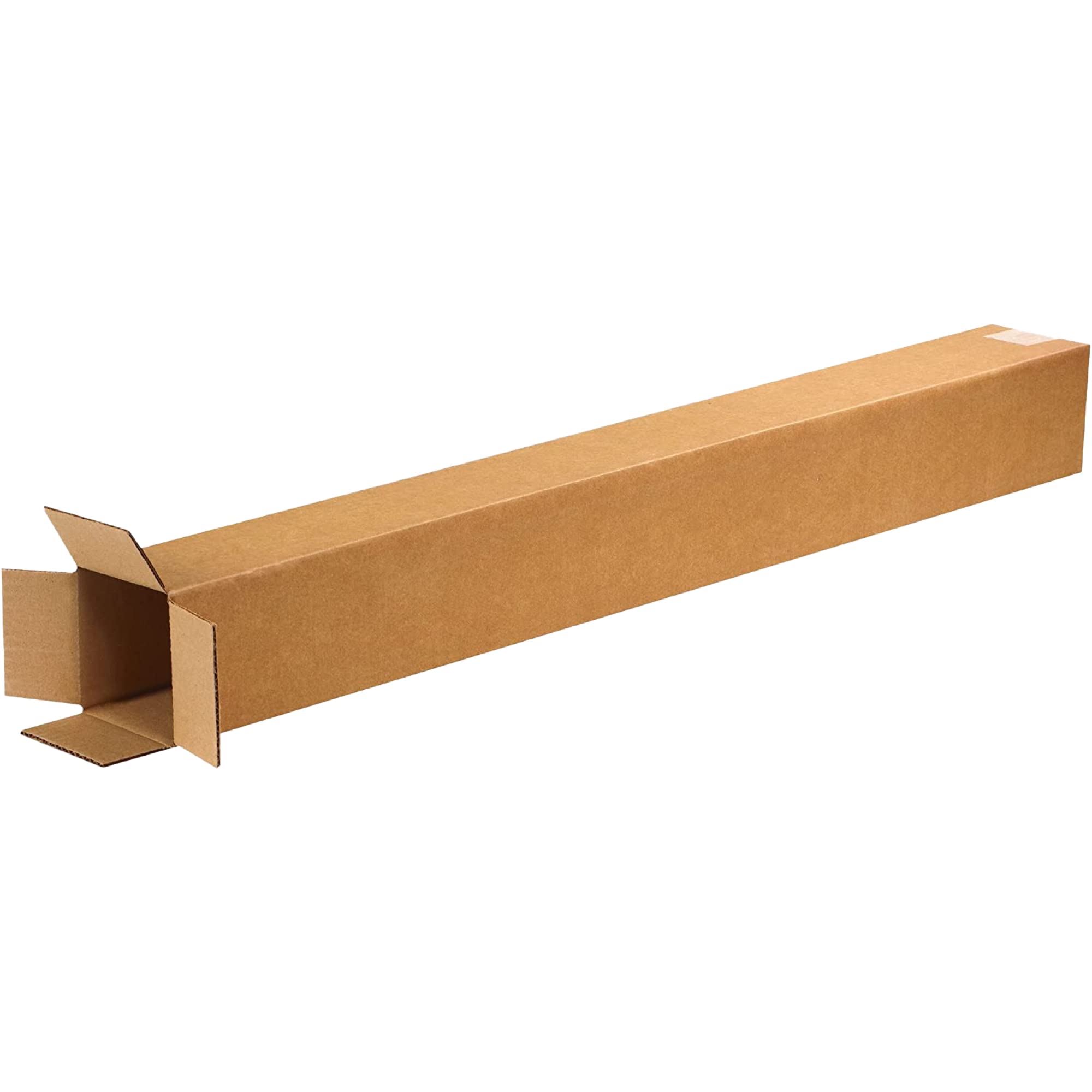 BOX USA 4x4x40 Tall Corrugated Boxes, Tall, 4L x 4W x 40H, Pack of 25 | Shipping, Packaging, Moving, Storage Box for Home or Business, Strong Wholesale Bulk Boxes
