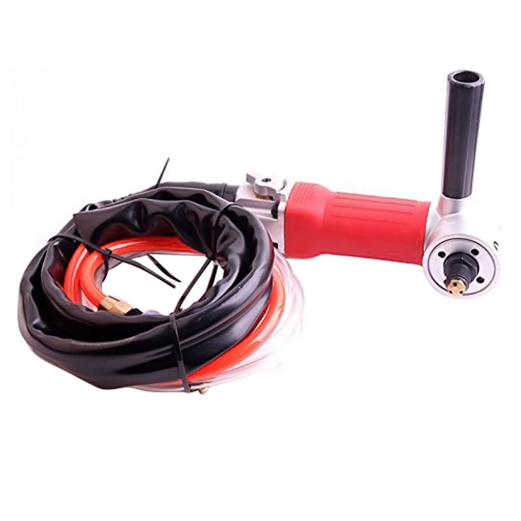 Air Wet Polisher/ Sander 4-Inch Versatile Wet Stone Grinder 4500 Rpm Pneumatic with Front Side Exhaust Great for Polishing Stone and Concrete