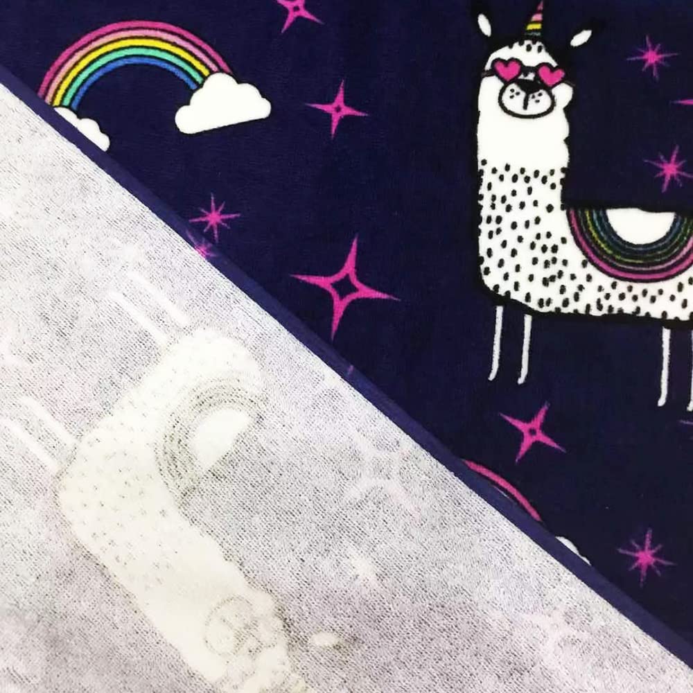 Kids Beach Towel Velour Terry Blanket Throw 100% Cotton Super Soft Absorbent 25.5X51 inches for Bath Swimming Sports Camping Holiday Picnic, Bus Coconut Parasol Lounge Audio Player.