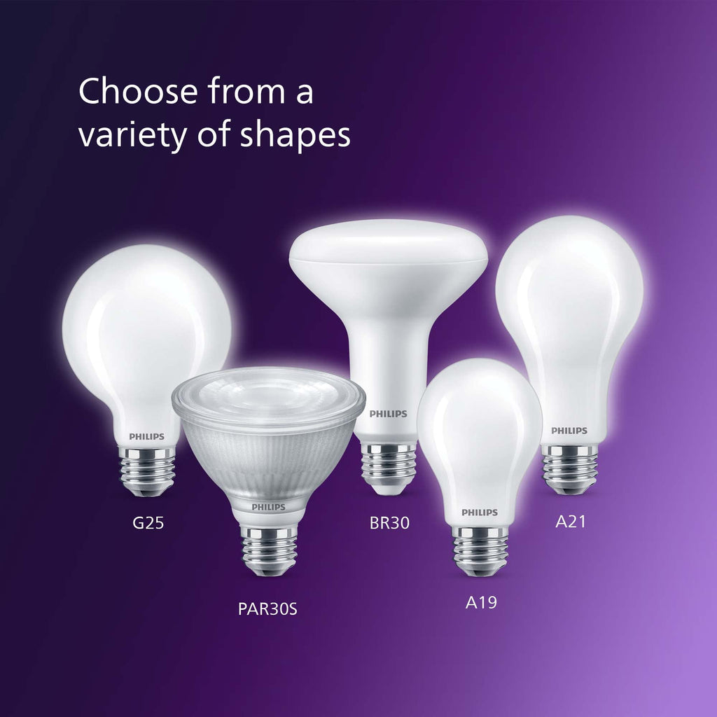 PHILIPS LED 50W PAR16 9-Pack Ultra Definition Bright White (3000K) 400 Lumen (5W = 50W) Dimmable Flicker-Free Light Bulbs