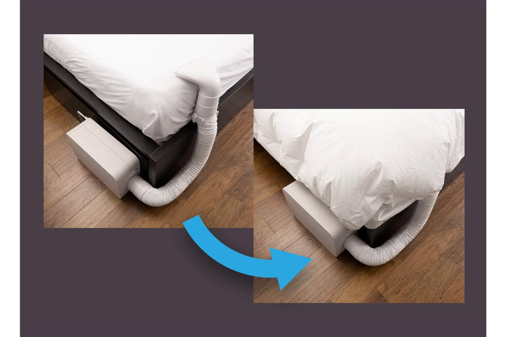 BedJet 3 Climate Comfort for Beds, Cooling Fan + Heating Air Bundle with Cloud Sheet (Queen/Full Size Sheet)