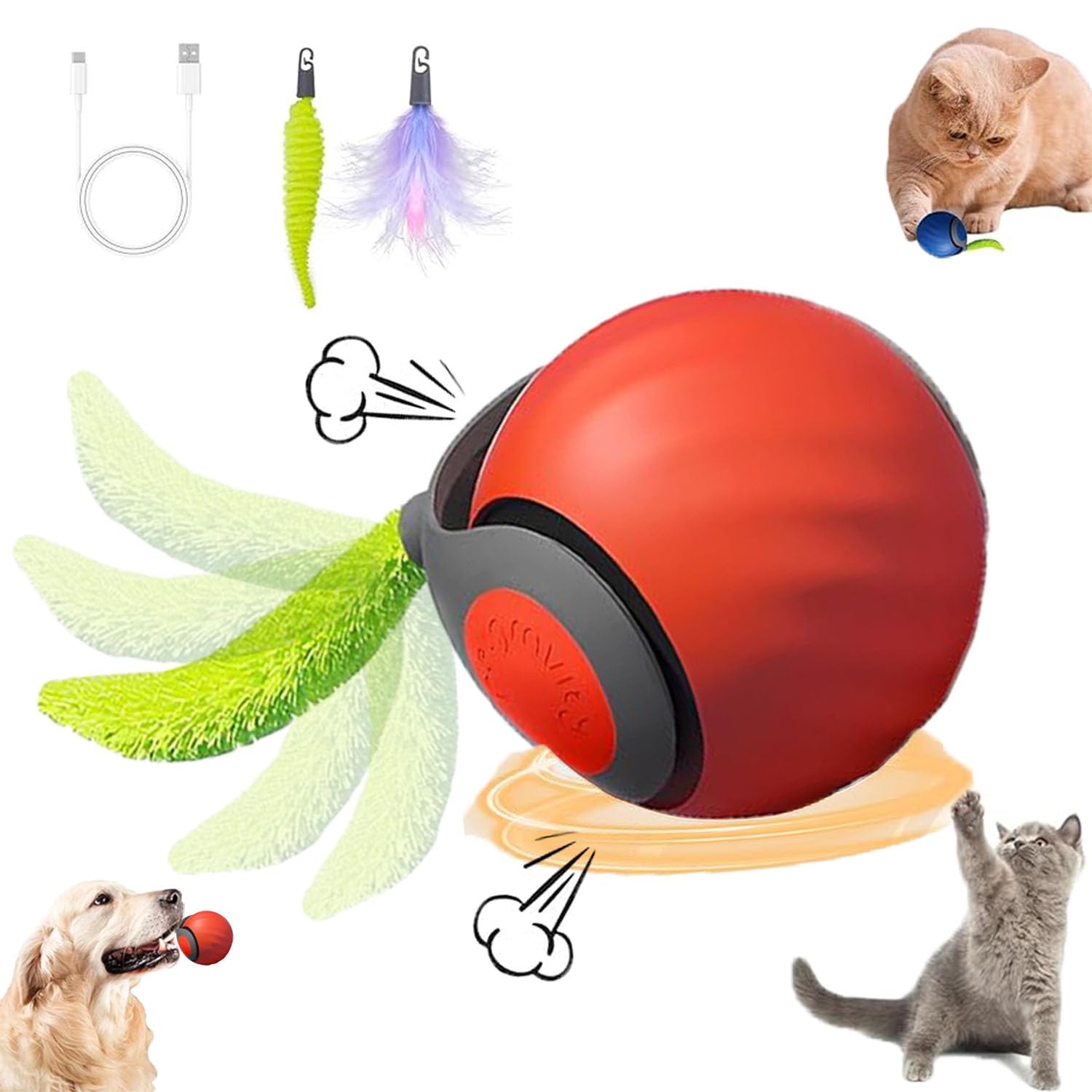 1PC Dog Paw Trimmer with LED Light,35dB Low Noise Precision Pet Paw Trimmer for Dogs Cats Grooming Clippers,Safety Electric Paw Hair Trimmer for Paws,Ears,Rump,Face,Eyes,Dog