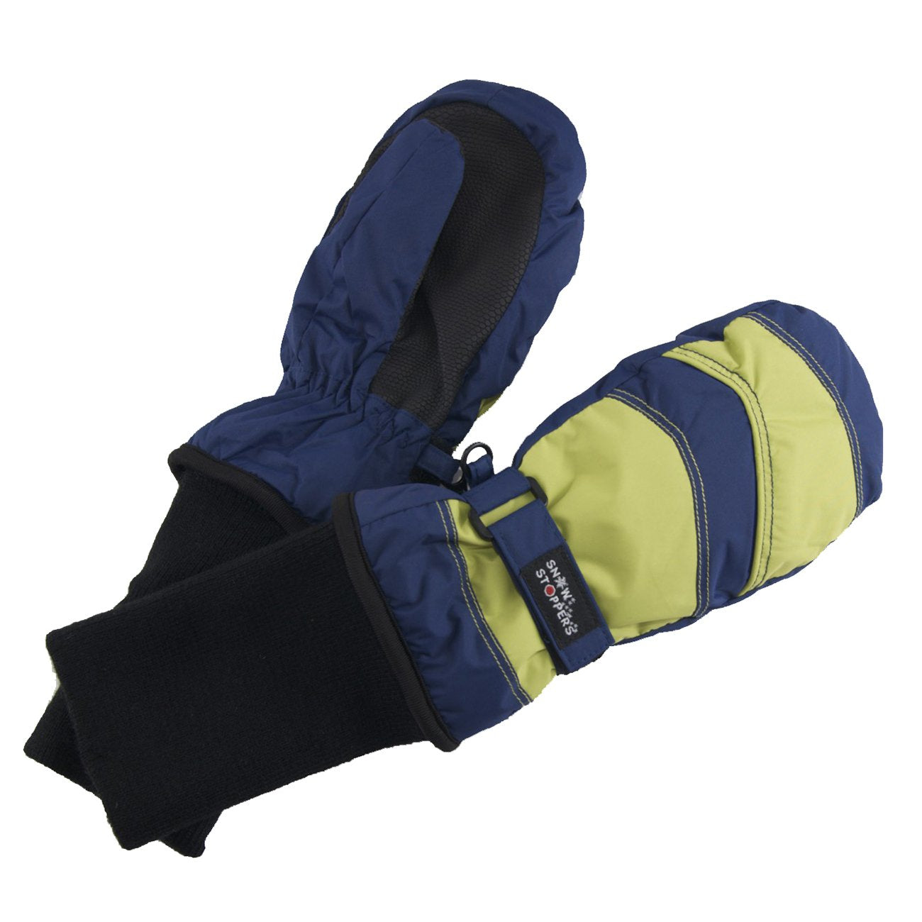 SnowStoppers Kids Waterproof Long Cuff Winter Mittens