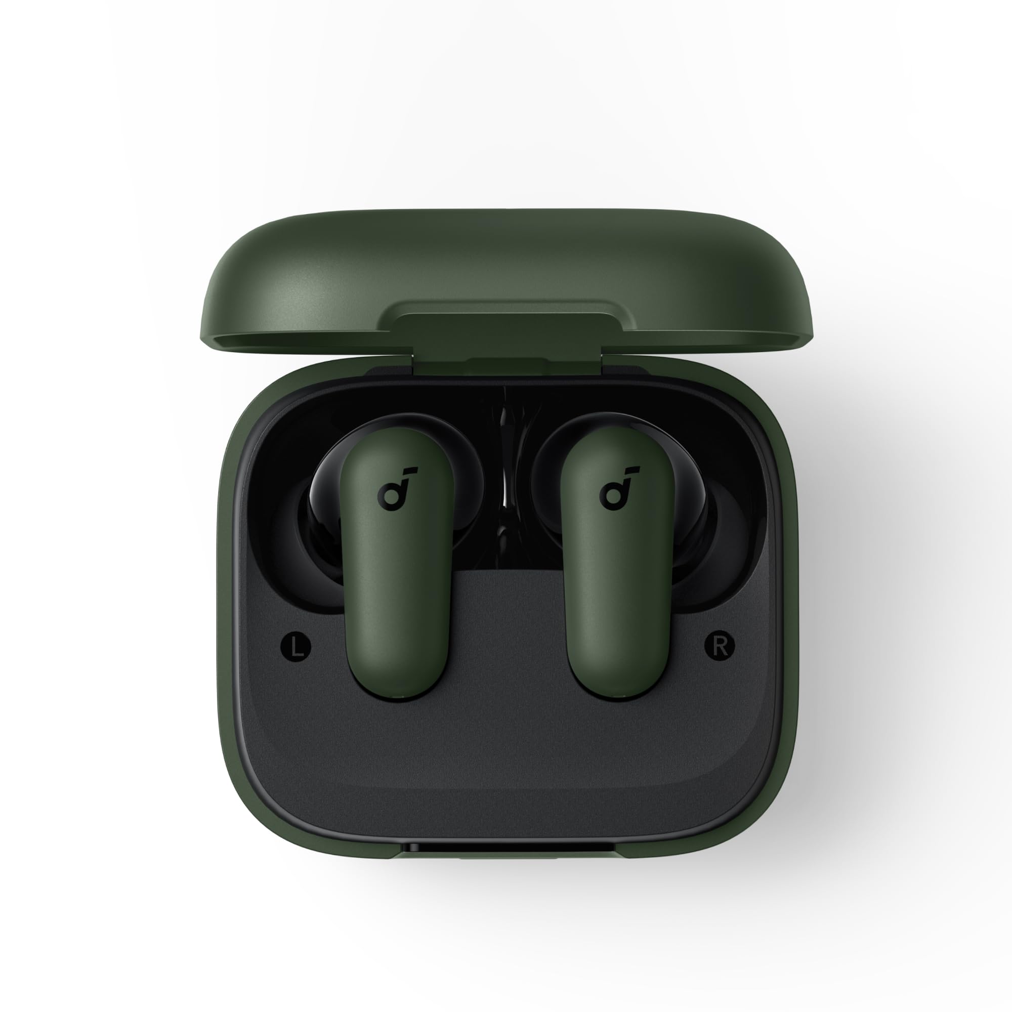 Soundcore P30i by Anker Noise Cancelling Earbuds, Strong and Smart Noise Cancelling, Powerful Bass, 45H Playtime, 2-in-1 Case and Phone Stand, IP54, Wireless Earbuds, Bluetooth 5.4 (Black)