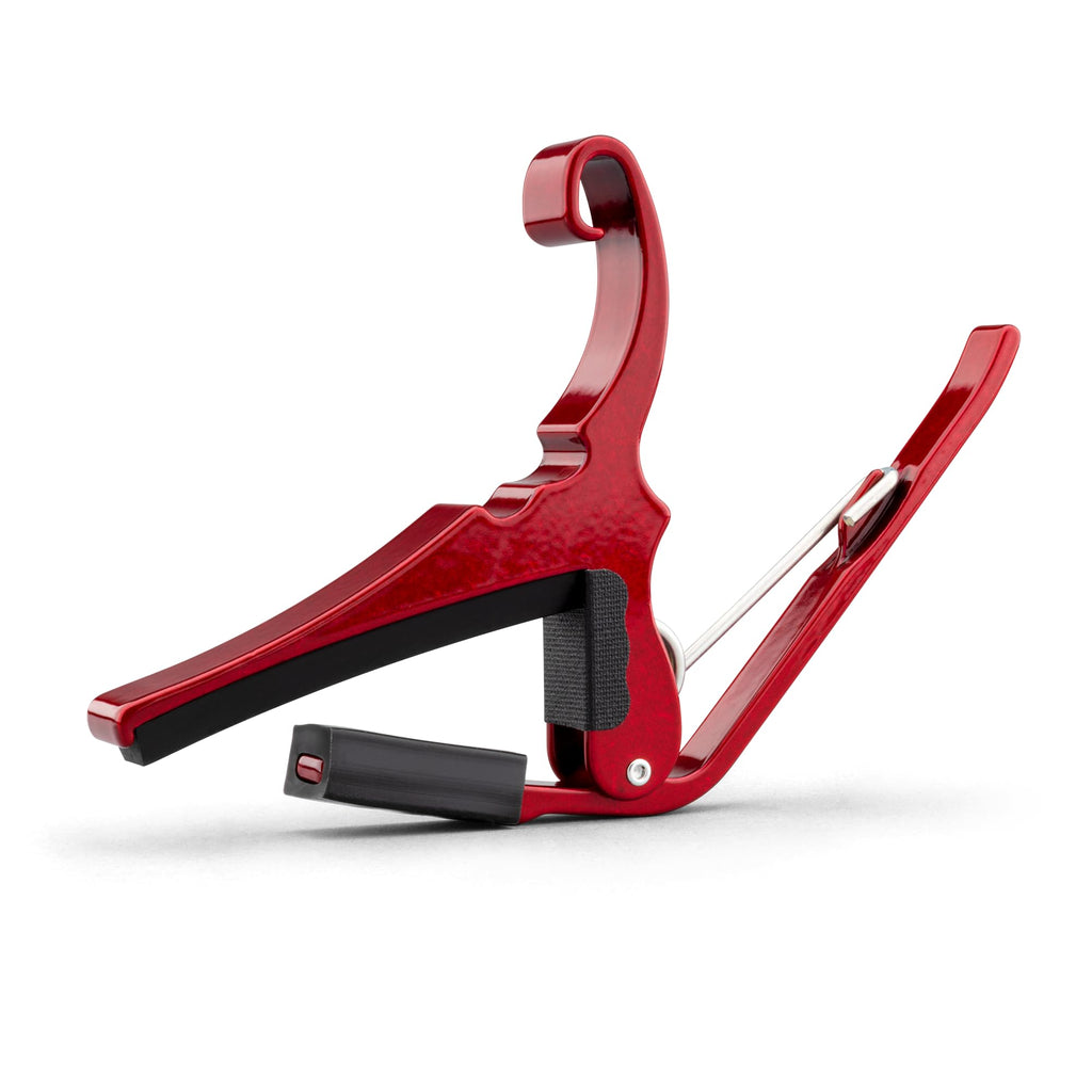 Kyser Musical Products Quick-Change Guitar Capo, KG6ABA, Abalone - For 6-String Acoustic Guitars, Made in USA, Quality, Strong, Lightweight, Quick & Easy Key Changes, Innovative, Perfect Fit