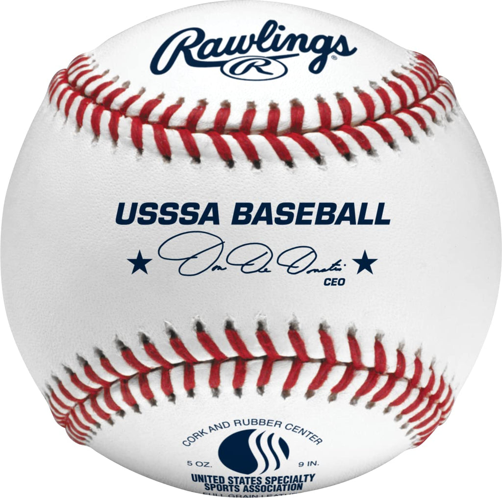 Rawlings | USSSA Baseballs | Competition Grade | ROLB1USSSA | Youth/14U | Multiple Count Options